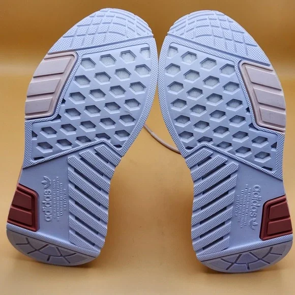 Adidas NMD W1 Shoes Womens Size 6 Pink White Stripe Originals ID4268 Boost Sole - Picture 8 of 11